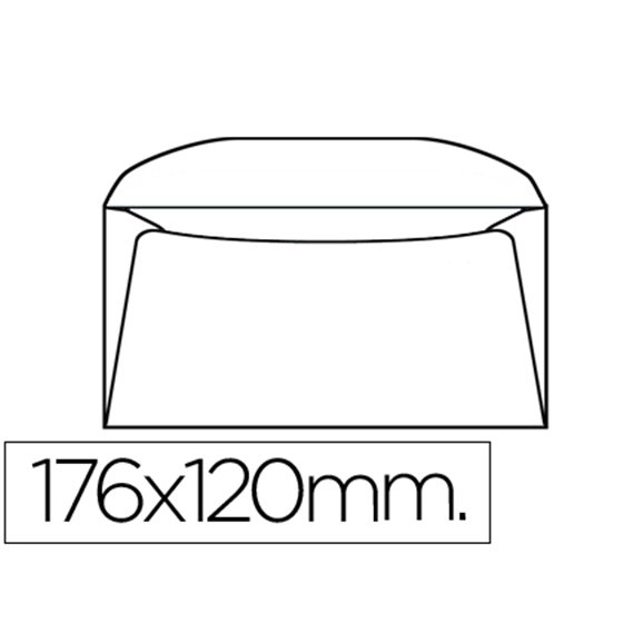 Sobre Liderpapel B6 120 X 176 Mm -Bolsa De 10