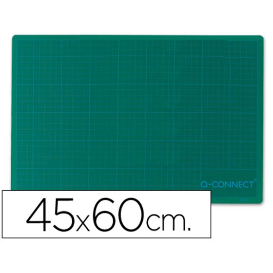 Plancha Para Corte Q-Connect Din A2 3 Mm Grosor Color Verde