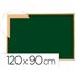 Pizarra Verde Q-Connect Marco De Madera 120X90 Cm Sin Repisa