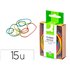 Gomillas Elasticas Colores Q-Connect Caja De 15 Gr