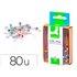 Aguja Se�alizadora Q-Connect Caja De 80 Unidades Colores Surtidos