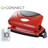 Taladrador Q-Connect Kf02154 Rojo Abertura 1 Mm Capacidad 10 Hojas