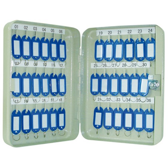 Armario Metalico Portallaves Q-Connect 250X180X60 Mm Para 36 Llaves