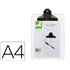 Portanotas Q-Connect Plastico Transparente Din A4 4 Mm