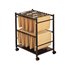 Carrito Para Carpetas Colgantes Q-Connect Negro Con Ruedas Para Carpetas Tama�o Folio Carro Fijo