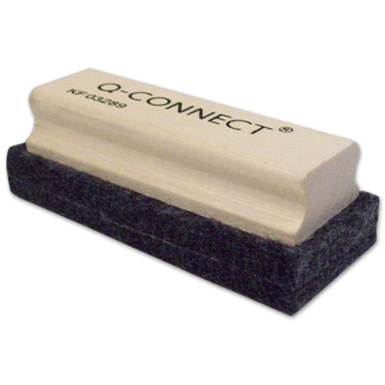 Borrador Q-Connect Fieltro Para Pizarra 100X40 Mm