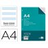 Recambio Liderpapel A4 100 Hojas 100G/M2 Pauta 5� 2.5Mm Con Margen 4 Taladros