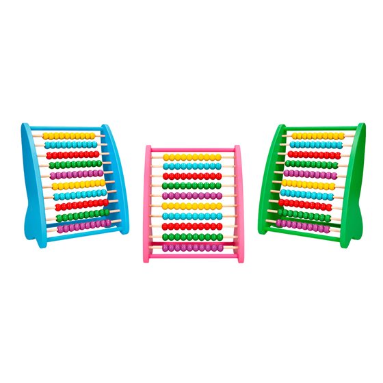 Abaco Madera Liderpapel 100 Bolas Colores 273X112X230Mm