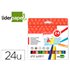 Rotulador Liderpapel Jumbo Caja De 24 Unidades Colores Surtidos
