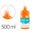 Tempera Liquida Liderpapel Escolar 500 Ml Naranja