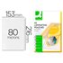 Bolsa De Plastificar Q-Connect 153 X 216 Mm 80Mc Din A5 Caja De 100 Unidades
