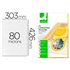 Bolsa De Plastificar Q-Connect 303 X 426 Mm 80 Mc Din A3 Mate Caja De 100 Unidades
