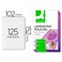Bolsa De Plastificar Q-Connect 102 X 152 Mm 125 Mc Carnet De Futbol Caja De 100 Unidades