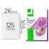 Bolsa De Plastificar Q-Connect 303 X 216 Mm 125 Mc Din A4 Mate Sin Reflejos Caja De 100 Unidades