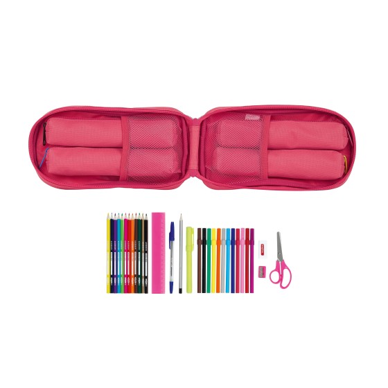 Estuche Escolar BLACKFIT8 33 Piezas 12 x 23 x 5 cm.