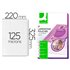 Bolsa De Plastificar Q-Connect 325 X 220 Mm 125 Mc Folio Caja De 100 Unidades
