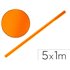Papel Kraft Liderpapel Naranja Fuerte Rollo 5X1 Mt