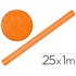 Papel Kraft Liderpapel Naranja Fuerte Rollo 25X1 Mt