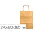 Bolsa Kraft Q-Connect Oro Asa Retorcida 270X120X360 Mm