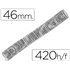Espiral Metalico Q-Connect 64 5:1 46Mm 1,2Mm Caja De 25 Unidades