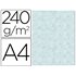 Papel Color Liderpapel Pergamino Con Bordes A4 240Gr Azul Pack De 10 Hojas