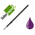Recambio Boligrafo Liderpapel Gummy Touch Retractil 1,0 Mm Tinta Violeta Bolsa De 10 Unidades