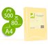 Papel Color Q-Connect Din A4 80Gr Champagne Paquete De 500 Hojas
