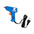 Pistola Termofusible Mini Liderpapel De 25W Con Gatillo Dispensador Y 2 Barras De Repuesto De 7 Mm Diametro X 100 Mm