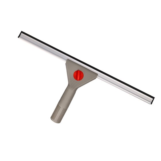 Limpiaventanas Q-Connect Industrial Mango De Acero Y Hoja Limpiadora De Plastico De 40 Cm De Ancho
