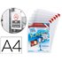Funda De Presentacion Tarifold Adhesiva Removible Din A4 Con Esquina Magnetica Capacidad Para 10 Hojas Pack 5 Unidades