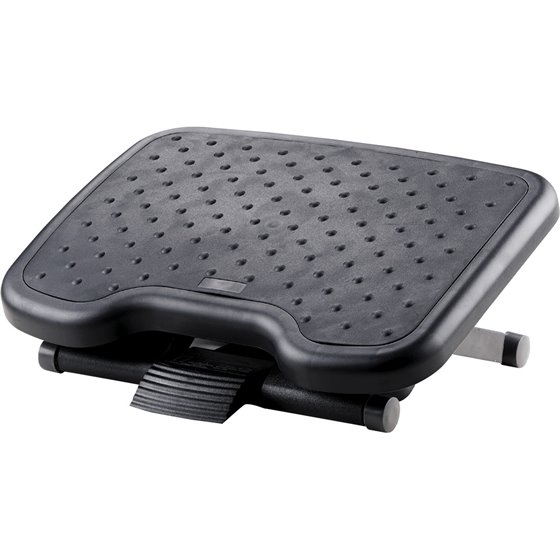 Reposapies Ajustable Q-Connect Premium Con Alfombrilla Caucho