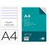 Recambio Liderpapel A4 100 Hojas 100 G/M2 Rayado Horizontal Con Margen 4 Taladros