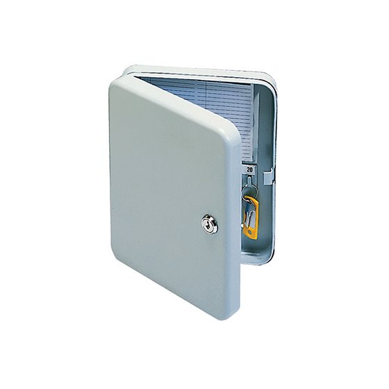 Armario Metalico Portallaves Q-Connect Chapa De Acero Cerradura De Seguridad 200X160X60 Mm Para 20 Llaves