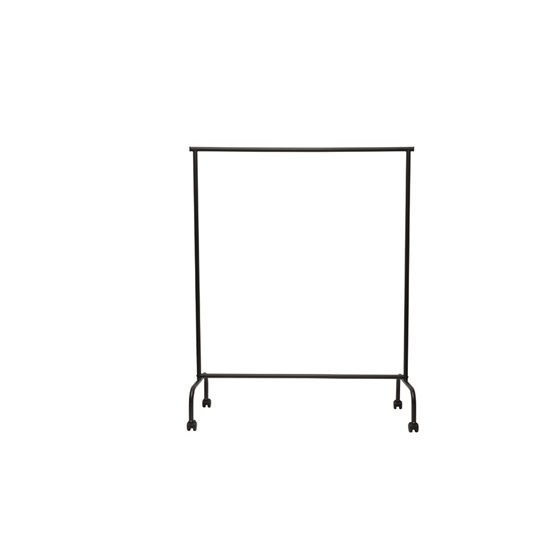 Perchero Rocada Maullimbo Caballete Extensible Con Ruedas Color Negro 1270X505X1570 Mm