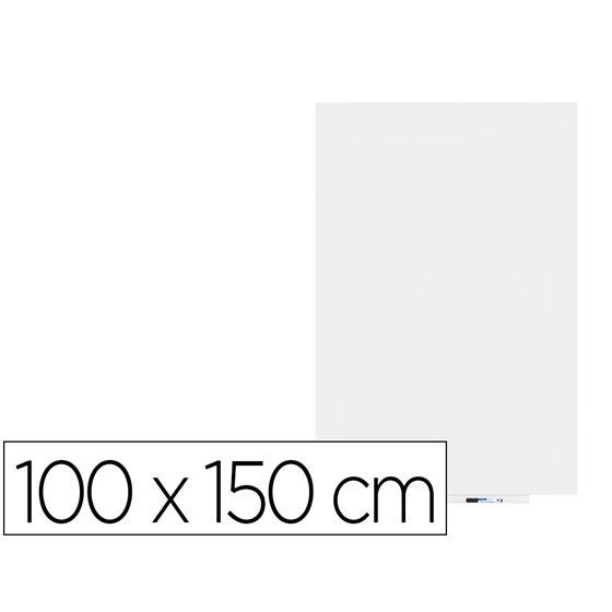 Pizarra Blanca Rocada Skinwhiteboard Pro Lacada Magnetica 100X150 Cm