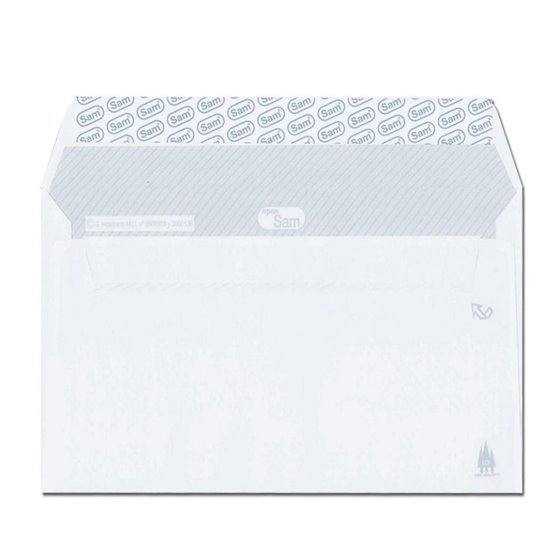 Sobre SAM Blanco Autoadhesivo 120 x 176 cm und.