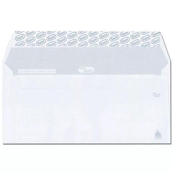 Sobre SAM Blanco Americano Autoadhesivo 115 x 220 cm. und.