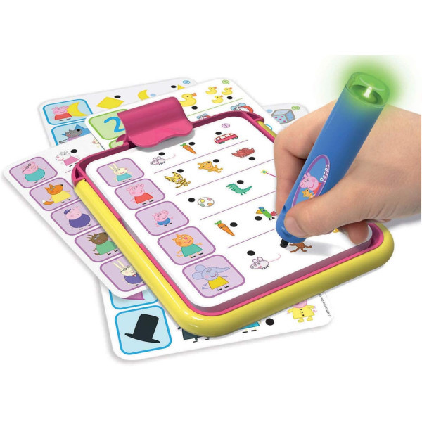 Conector Junior 200 Preguntas Peppa Pig "Cosy Corner"23,5 x 23,5 x 4,7 cm.