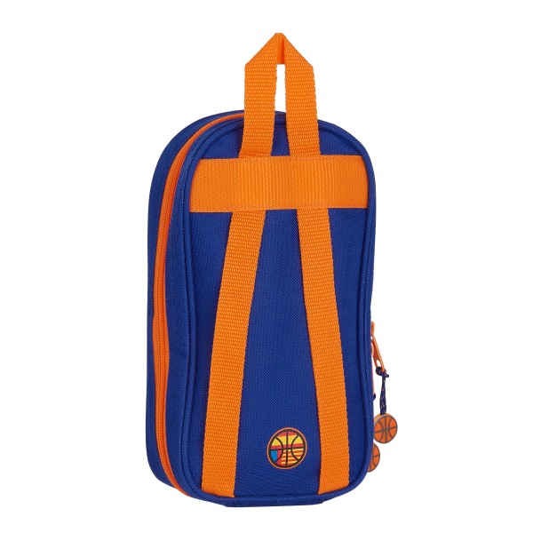 Estuche Escolar VALENCIA BASKET 33 Piezas 12 x 23 x 5 cm.