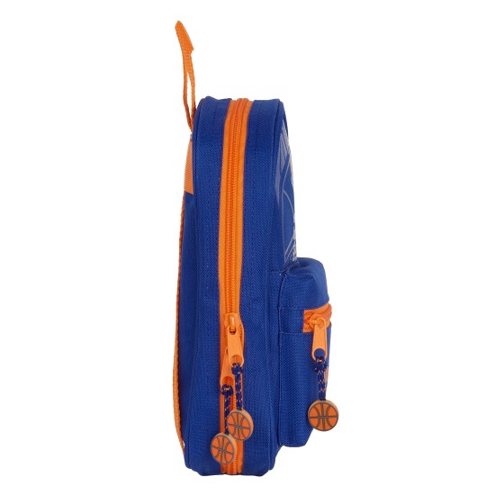 Estuche Escolar VALENCIA BASKET 33 Piezas 12 x 23 x 5 cm.