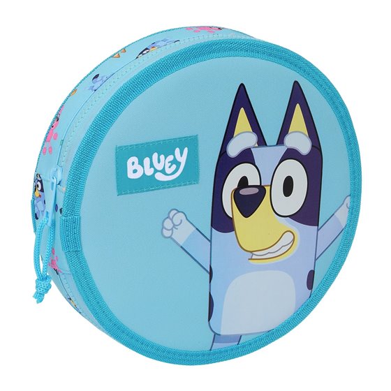 Plumier Redondo 18 Piezas Bluey 21 x 3,5 cm.