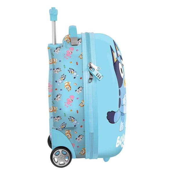 Trolley Infantil 16" Bluey 28 x 43 x 23 cm.