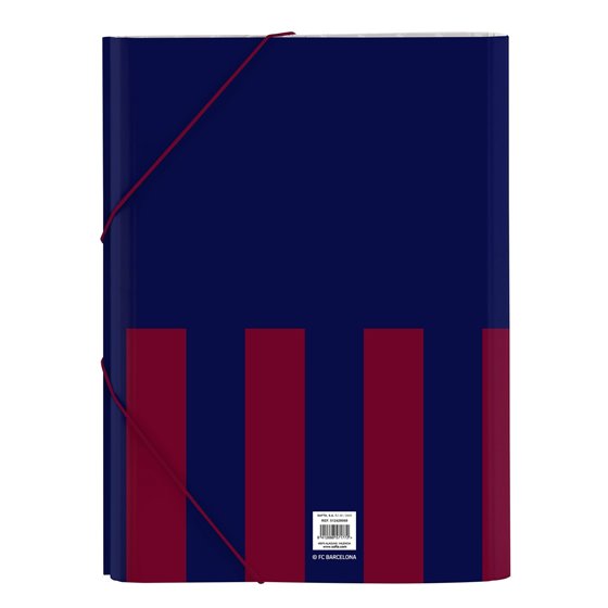 Carpeta Folio Clasificadora F.C.Barcelona 26 x 33,5 x 4 cm.