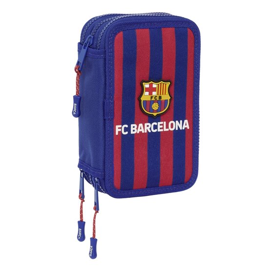 Plumier Triple 36 Piezas F.C.Barcelona 12,5 x 19,5 x 5,5 cm.