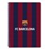 Libreta Cuarto 80 H. Tapas Duras F.C.Barcelona 15,5 x 22 x 1 cm.