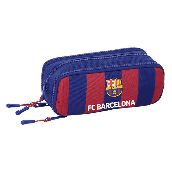 Portatodo Triple Desplegable F.C.Barcelona 21 x 8 x 8 cm.
