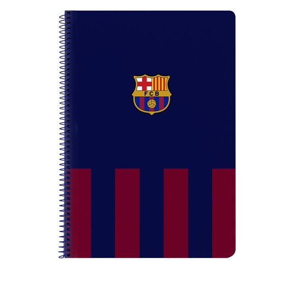 Libreta Folio 80 H. Tapas Duras F.C.Barcelona 21,5 x 31 x 1 cm.