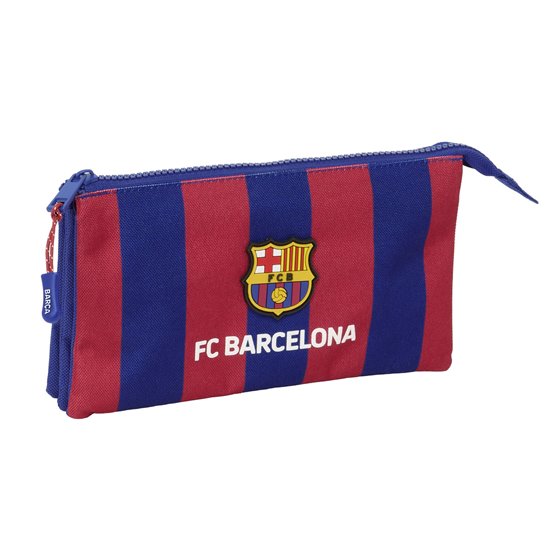 Portatodo Triple F.C.Barcelona 22 x 12 x 3 cm.