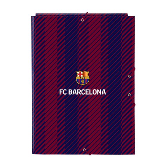 Carpeta Folio 3 Solapas F.C.Barcelona 26 x 33,5 x 2,5 cm.