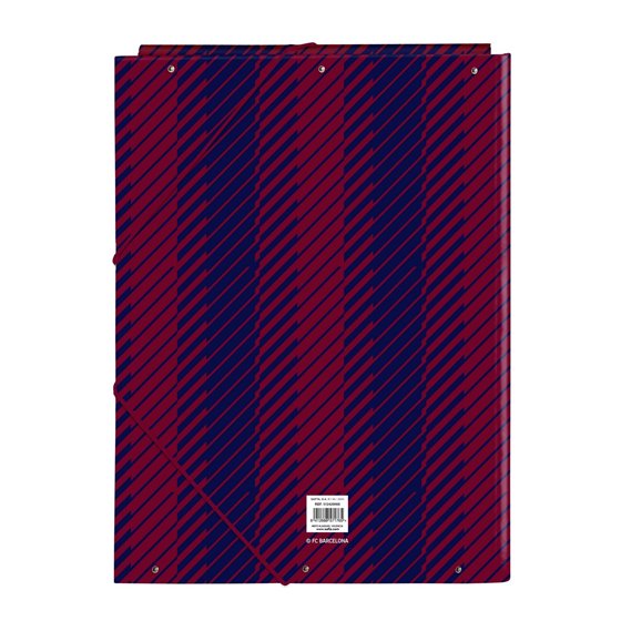 Carpeta Folio 3 Solapas F.C.Barcelona 26 x 33,5 x 2,5 cm.